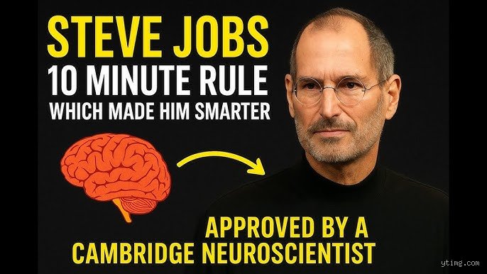 Beyond the Hype: How Steve Jobs' 10 Minute Rule Redefined Silicon Valley Brainpower