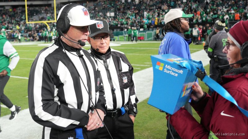 Are football refs held accountable for bad calls?