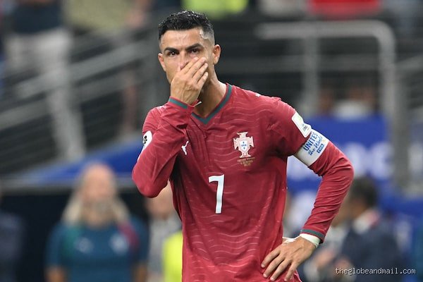 How many world Cups has Ronaldo lost?