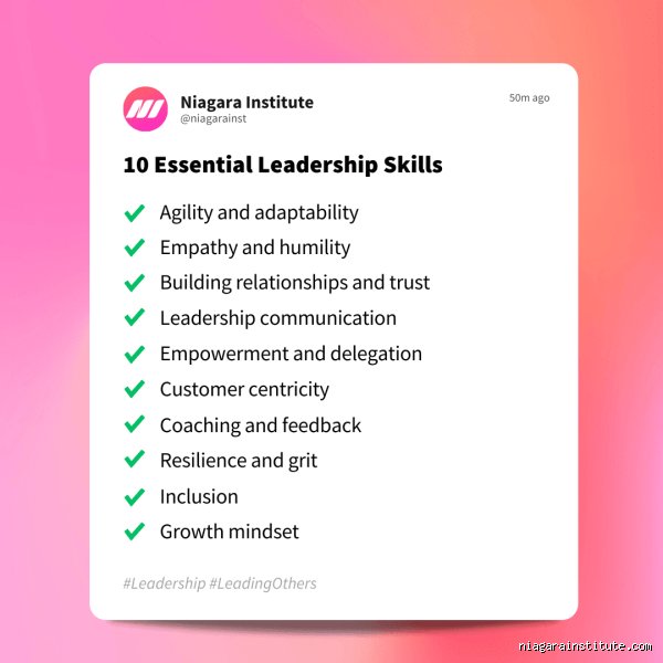 What are 10 key leadership attributes?