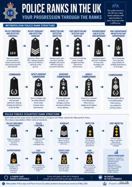 What is the difference between a constable and a police officer in the UK?
