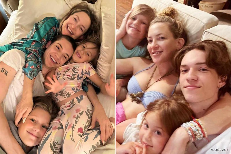 Did Kate Hudson give birth to her children?