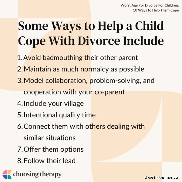 The Hard Truth About Family Splitting: Which Age Is Worst for Divorce for Children?