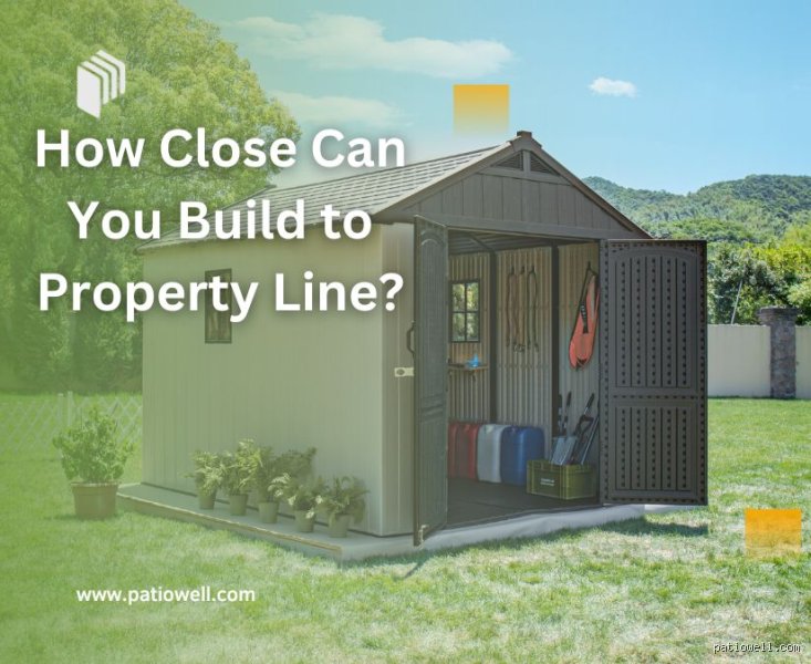 How Close to a Property Boundary Can I Build a Shed without Getting Sued?
