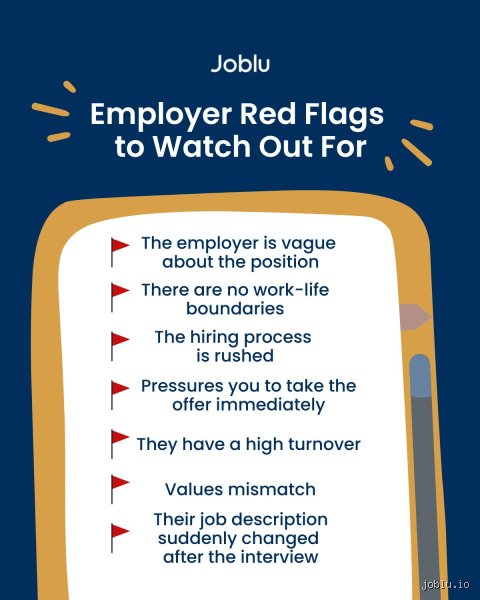 Navigating The Warning Signs: What Are Some Red Flags In A New Job Before It Is Too Late