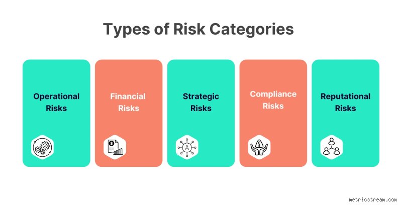 What are the four main types of risk?
