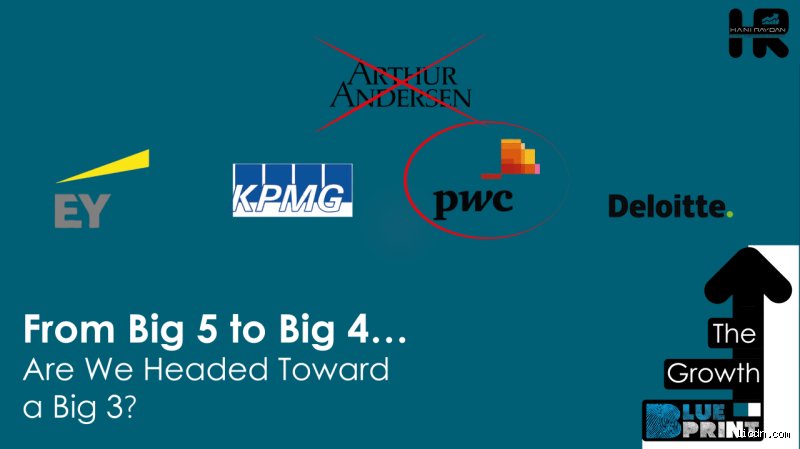 Why Are There Only Four Big Accounting Firms Instead of Five?