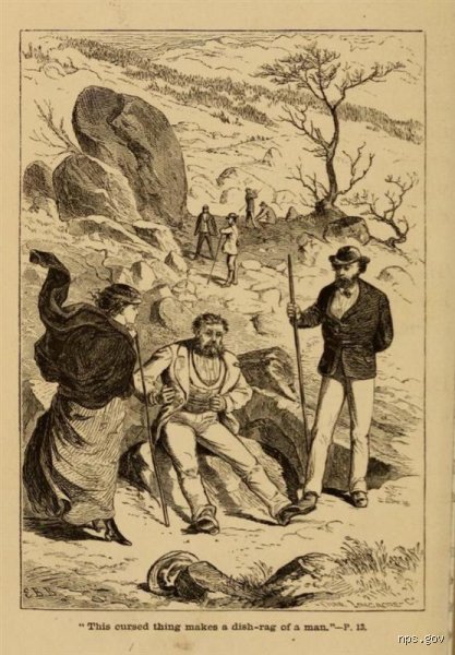 How did they treat diarrhea in the 1800s?