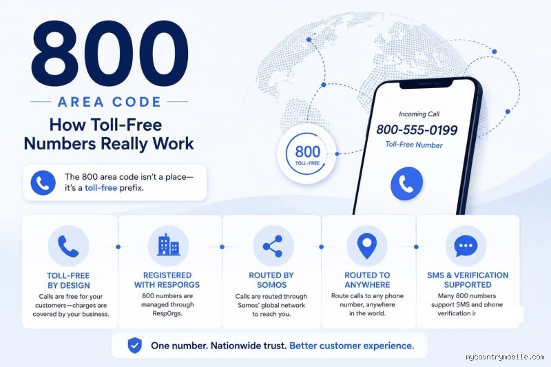 What is 800 toll-free?