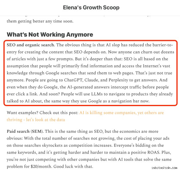 Why is SEO no longer relevant in an age of generative AI and shifting user intent
