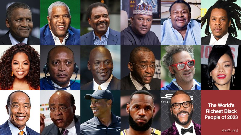 Who are the top 20 richest Black people in the world?