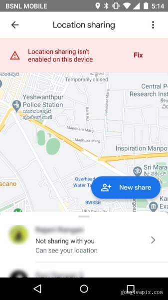 Can someone see when I check their location on Google Maps sharing features?