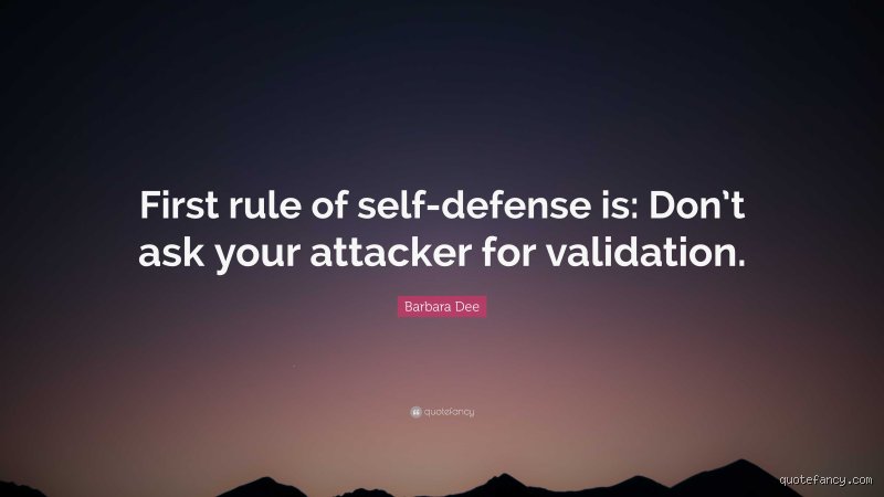 What Is the First Rule of Self-Defence When Facing Unexpected Street Violence