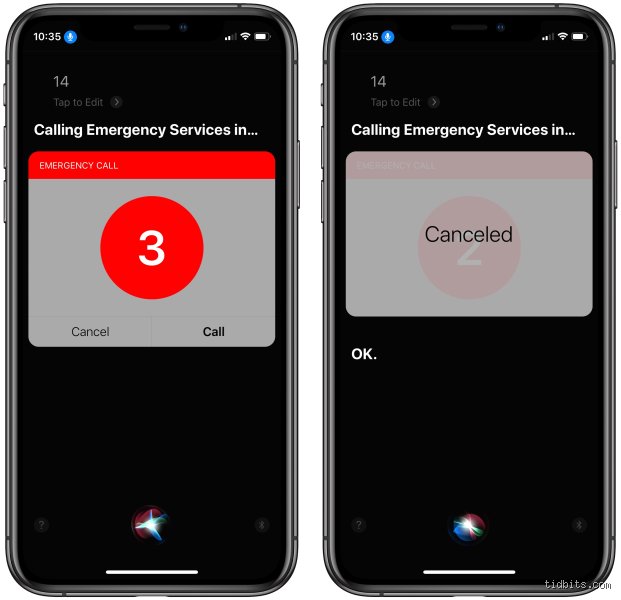 What happens if you say 14 to Siri?