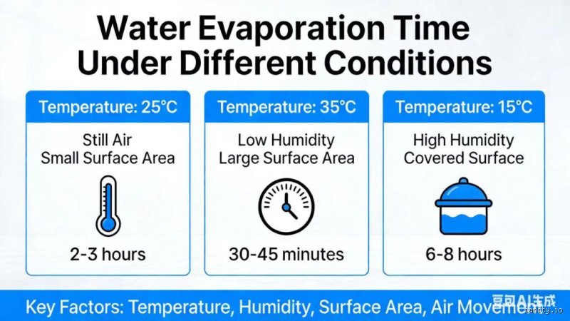 Does Cold Air Make Water Evaporate Faster Or Does Temperature Always Rule The Physics Of Liquid State Transition?