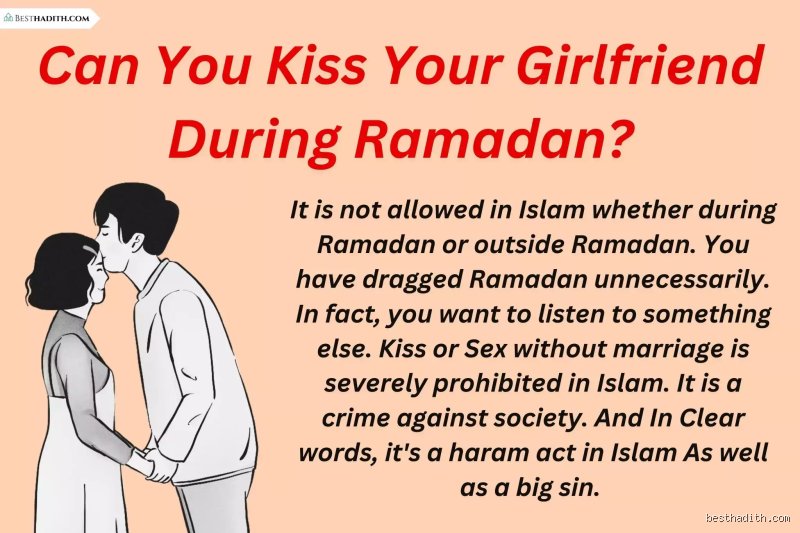 The Real Jurisprudence Behind Affection: Can I Kiss My Wife in Ramzan Without Breaking My Fast?