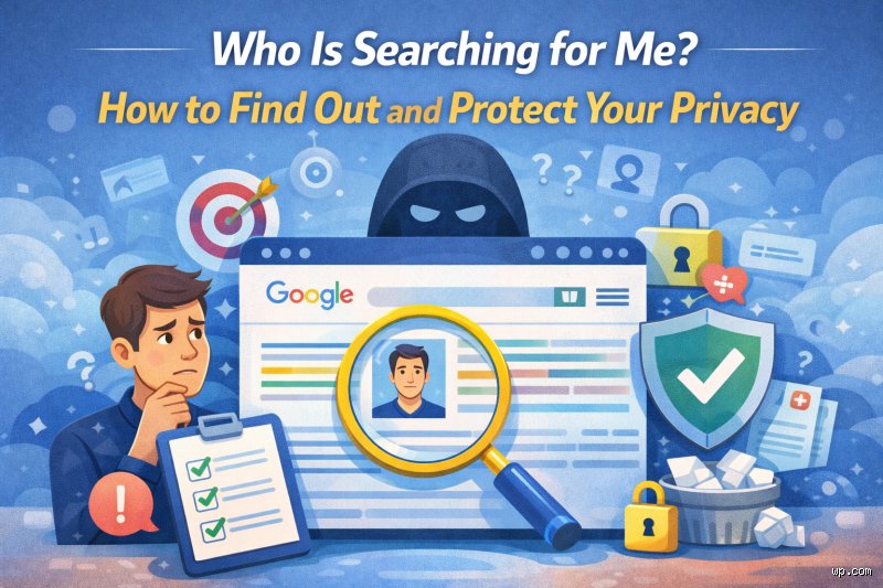 Can I see who searched me online and find out who is looking for my name?