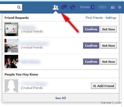 Can someone tell if you've searched them on Facebook and what the digital footprint reveals today