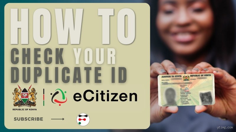 How do I check if my ID is ready for collection in Kenya online?