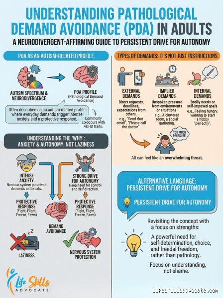 How to handle PDA in adults? Navigating the Persistent Drive for Autonomy Without Burning Out