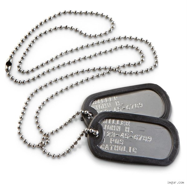 Is it disrespectful to wear dog tags if you aren't military service members?